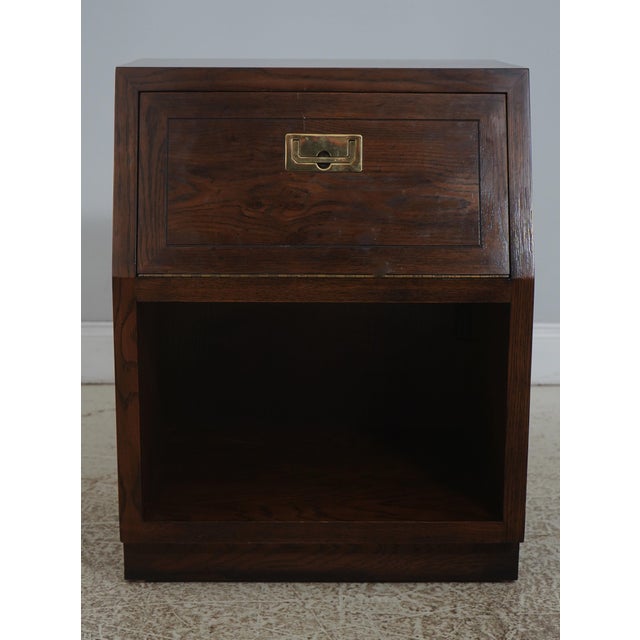 Age: Approx: 30 Years Old Details: Quality Construction Campaign Style Recessed Hardware Solid Brass Hardware Offered @...