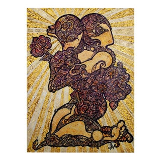 Alexander Arshansky, "Oracle" Abstract/Cubist Piece For Sale