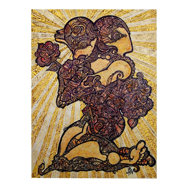 Alexander Arshansky, "Oracle" Abstract/Cubist Piece For Sale