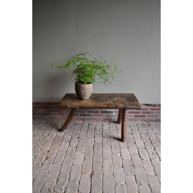 Dutch Butcher's Table in Chestnut For Sale - Image 8 of 8