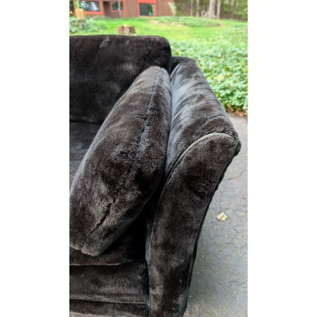 Black Mid Century Erwin Lambeth Sofa For Sale - Image 8 of 13