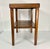 1930 Vintage Boho Chic Art Deco Wood Side Table, 2 Tier. For Sale - Image 9 of 16