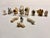 Brown Vintage Miniature Ceramic Dogs Set/12 For Sale - Image 8 of 8