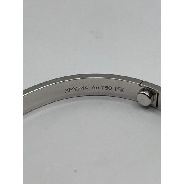 Gold Cartier 18k White Gold Love Bracelet For Sale - Image 8 of 8