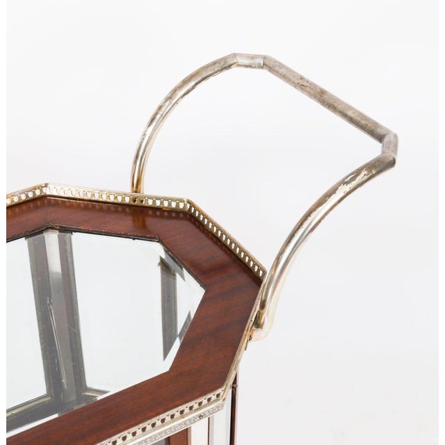 Antique Art Deco French Gilded Bar Cart, 1920s For Sale - Image 13 of 18