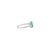 Metal Toi Et Moi 1ct Oval Emerald & Diamond Bypass Ring in 14k White Gold Size 7 For Sale - Image 7 of 16