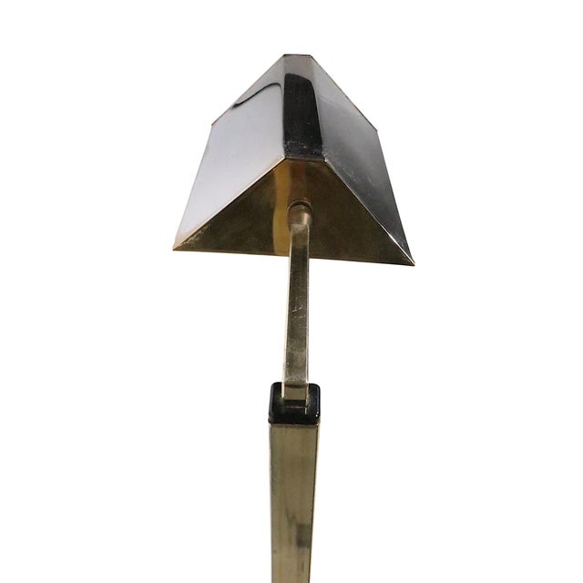 Mid 20th Century Adjustable Pharmacy Style Floor Lamp Attributed to Koch & Lowy For Sale - Image 11 of 18