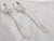 Silver Georgian Sterling Silver Fruit Serving Spoons, London, 1737 & 1763, Set of 2 For Sale - Image 8 of 18