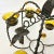 1980s 1980s Vintage Brutalist Boho Chic Metal Votive Candle Holder Pumpkin, Thanksgiving & Halloween For Sale - Image 5 of 10