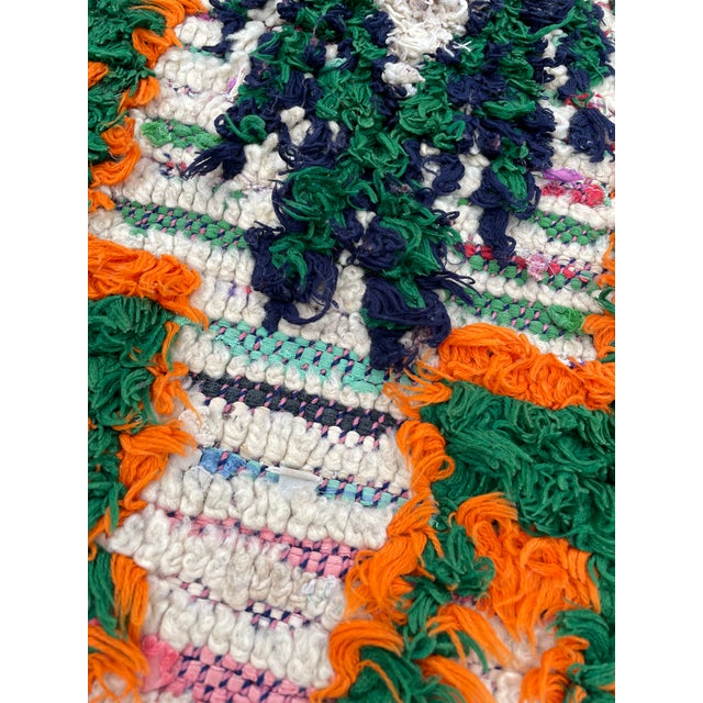 1980s 1980's Colorful Berber Azilal Rug For Sale - Image 5 of 10