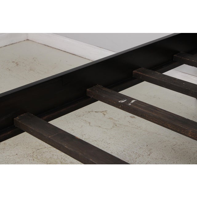 Ralph Lauren King Size Black Plantation Poster Bed For Sale - Image 10 of 16