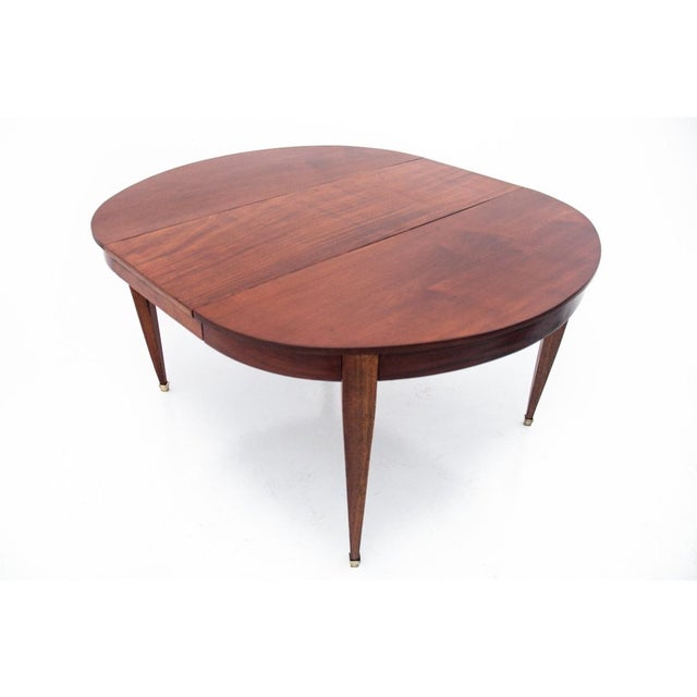 French Empire Table with Chairs, Set of 5 For Sale - Image 9 of 18