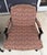 Pair of Fairfield Paisley Fauteuil Chairs With Ottoman For Sale - Image 9 of 18