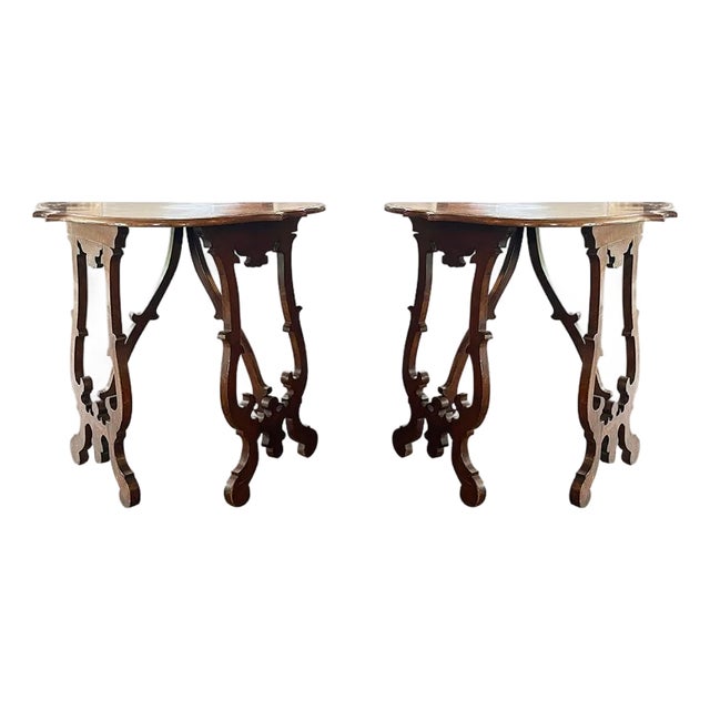 Pair of Fratini Consoles For Sale