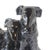 1940s 1940s Royal Haeger "Bunch O' Collie Pups" Figurine in Ebony Glaze For Sale - Image 5 of 9
