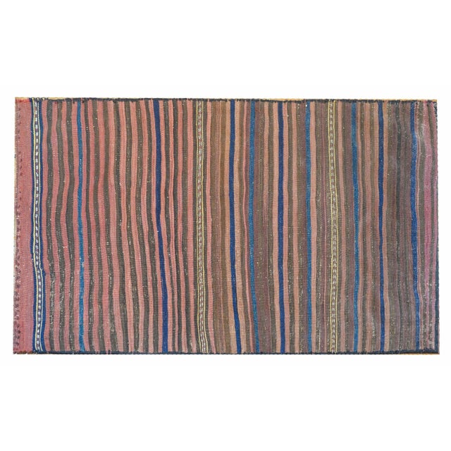 Gray Early 20th Century Afshar Grain Bag For Sale - Image 8 of 10