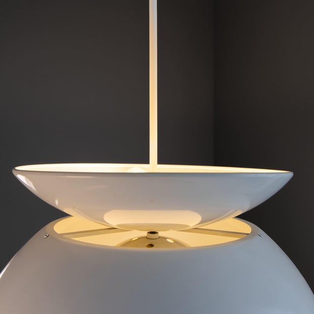 Cetra Pendant Lamp by Vico Magistretti for Artemide, 1960, in Good conditions. Designed 1960 to 1969 I have official proof...