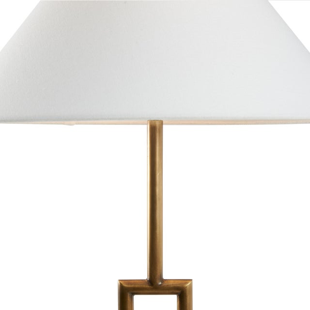 2020s Overhill Floor Lamp - Aged Brass For Sale - Image 5 of 5