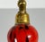 Early 20th Century Art Deco Czech Red & Black Swirled Glass Perfume Atomizer - 1930s For Sale - Image 5 of 10