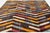 Modern Moroccan Style Handmade Wool Rug With Geometric Zig-Zag Chevron Pattern For Sale In New York - Image 6 of 12