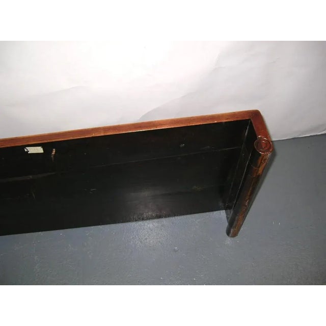 Chestnut Ming-Style Antique Chinese Rectangular Kang Table For Sale - Image 8 of 12