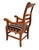 Tan Antique Biedermeier Armchair in Cherry, 1800s For Sale - Image 8 of 10