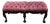 1960s Chippendale-Style Carved Mahogany Bench For Sale