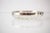 Mid-Century Modern Vintage Mid Century Modern Crystal Glass Bowl With Silver Rim 1950s For Sale - Image 3 of 6
