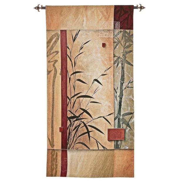 This beautiful tapestry is woven on a jacquard loom by skilled weavers, keeping alive the centuries old tradition of...