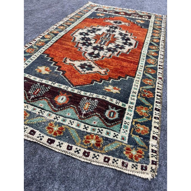 Early 21st Century Turkish Yastik Rug 1'10" x 3'4" For Sale - Image 5 of 5