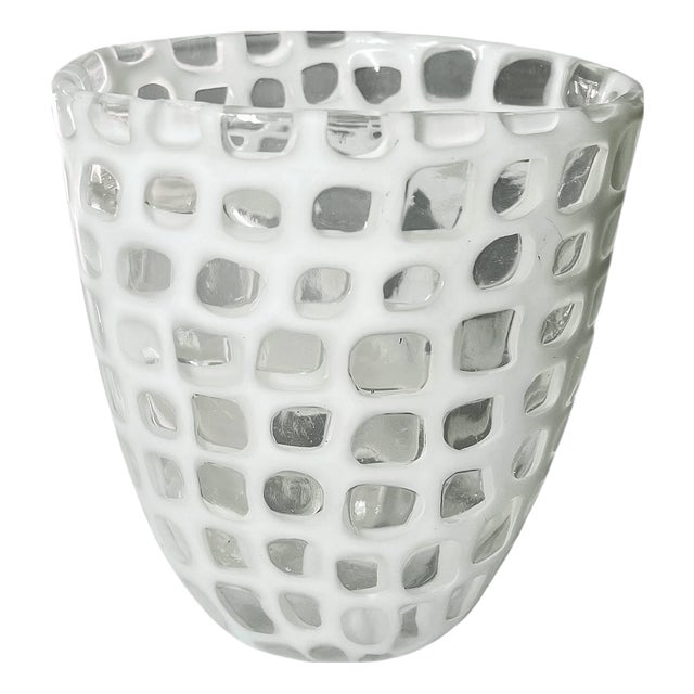 Murano Glass Vase by Tobia Scarpa for Venini, 1960s For Sale