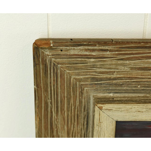 Paint 1950s Mid Century Modern Landscape Seascape Painting For Sale - Image 7 of 9