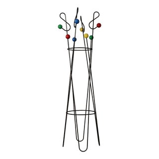 Freestanding Coat and Hat Stand in the style of Roger Féraud, 1990s For Sale