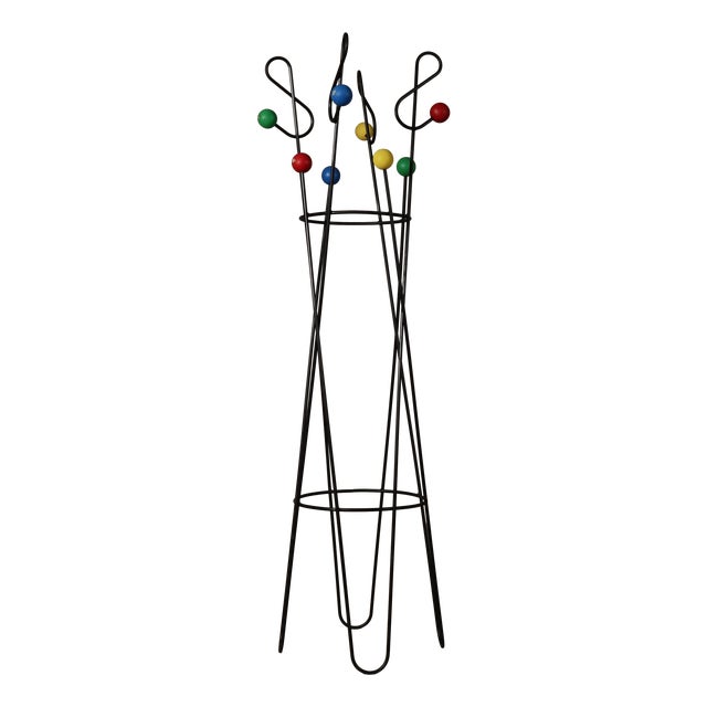 Freestanding Coat and Hat Stand in the style of Roger Féraud, 1990s For Sale