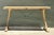 Vintage Wood and Metal Extendable Console Table For Sale - Image 18 of 18