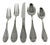 New! Contemporary Spode "Big" Christmas Tree Premium 18/10 Stainless Steel Service for 8 Flatware - 40 Piece Set For Sale