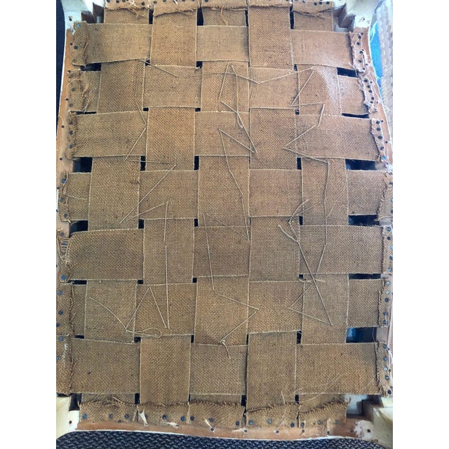 Maison Jansen, Louis XVI Armchairs, Giltwood, Fabric, France, 20th C. For Sale - Image 14 of 14