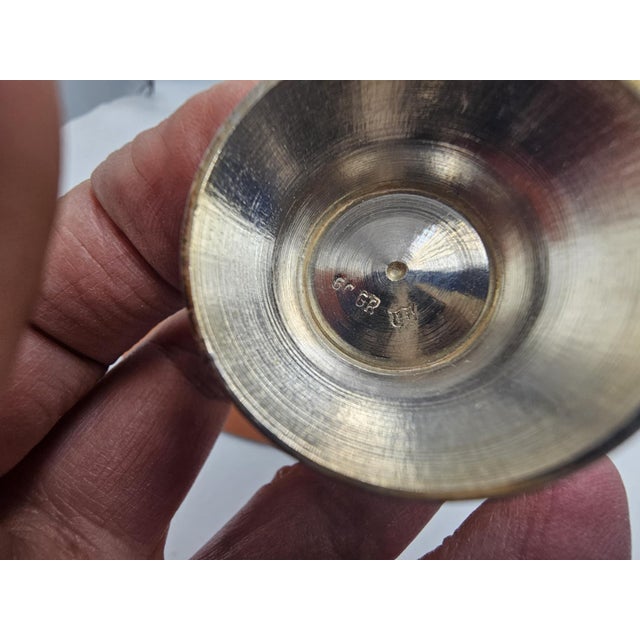 Silver-Plated Pepper and Salt Containers, 1890s, Set of 2 For Sale - Image 5 of 7