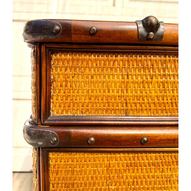 Campaign Luggage Dresser For Sale - Image 3 of 18