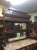 Wood Antique Marble Top Buffet, Display Cabinet For Sale - Image 7 of 15