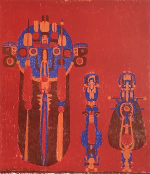 1970s Pierre Courtin, Conjonction Des Sexes, Lithograph