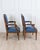 Mid 20th Century Set Of Four Louis XVI Style Armchairs In Natural Wood For Sale - Image 9 of 18