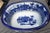 Large Vintage Blue & White Viscaya Ceramic Cachepot Centerpiece Bowl For Sale - Image 4 of 12
