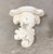 Late 20th Century Rococo Neoclassical Acanthus Leaf Cast Stone Garden Wall Brackets Shelves For Sale - Image 5 of 15