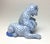 Herend Porcelain Lion Cubs Playing Figurine Blue Fishnet For Sale - Image 4 of 6