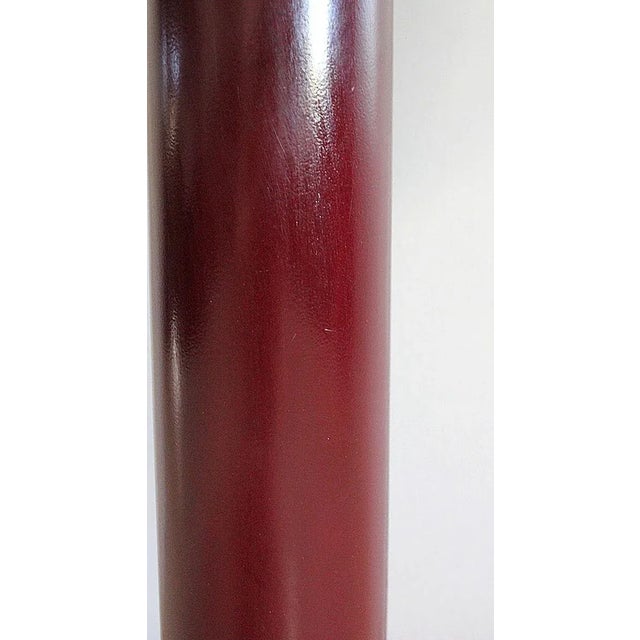 Small Circular Brushed Stainless Steel Pedestal Table, 1920s For Sale - Image 13 of 18