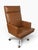 Vintage Swivel Leather Desk Chair Attributed to Mueller Furniture C. 1970's For Sale - Image 11 of 11