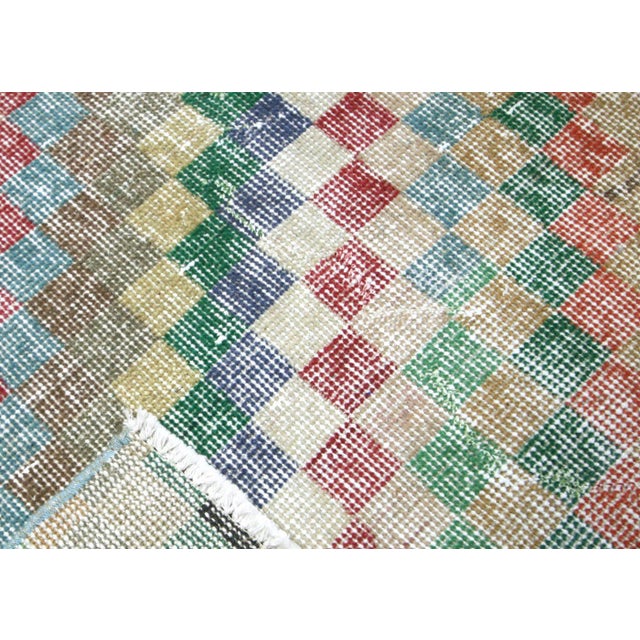 1960s Turkish Mid-Century-Modern Runne For Sale - Image 4 of 5