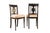 Traditional Late 19th Century Pair of Directoire Style Ebonized and Parcel Gilt Side Chairs For Sale - Image 3 of 5
