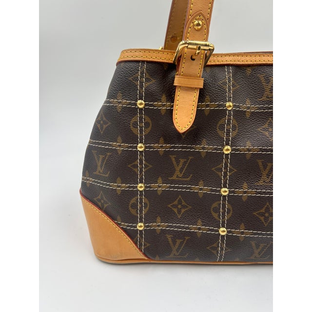 Brown Louis Vuitton Monogram Limited Edition Riveting Bag 2007 For Sale - Image 8 of 12